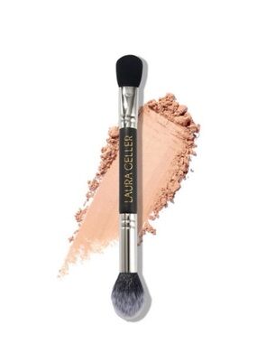NEW Laura Geller Dual-Ended Setting Powder Brush - Sealed